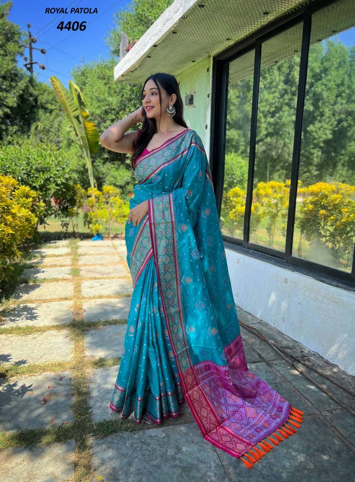 Royal Patola By Fashion Lab Printed Sarees Catalog